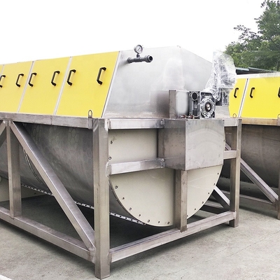 Aquaculture Rotary Vacuum Water Drum Filter For Indoor Fish Farm